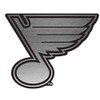 Rico AEM8601 Blues Antique Nickel Auto Emblem, Multi