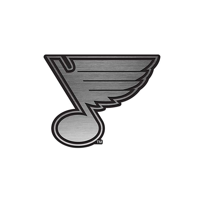 Rico AEM8601 Blues Antique Nickel Auto Emblem, Multi
