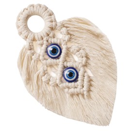 Gatuida Macrame Wall Hanging Tapestry Handmade Bohemian Style Rope Decoration for Bedroom Living Room Apartment and Dorm Unique Wall Art with Tassel Design