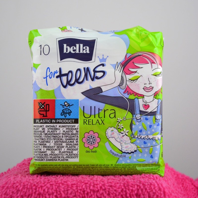 Bella For Teens Ultra Binden Relax: Ultradünne Binden Für Teenager,