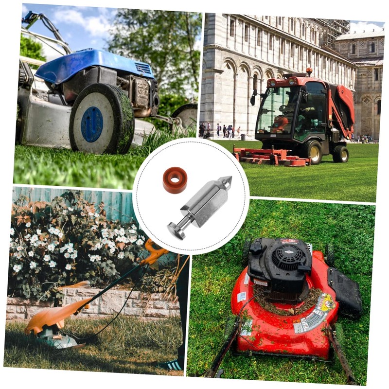 Kisangel 1set Carburetor Needle Float Valves for Lawn Mowers Components