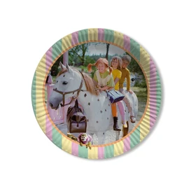 DH-Konzept Party Set Pippi Longstocking for 8 Guests - Plates Cups Napkins