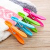 Living Today 24PCS Plastic Clothespins, Colorful Strong Clothing Pin Set,