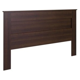 Prepac King Flat Panel Headboard in Espresso