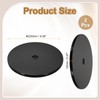sourcing map 2Pack Acrylic Lazy Susan Turntable, 9" Spinner Lazy