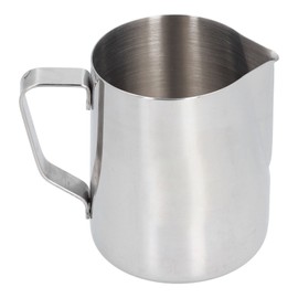 304 Stainless Steel Frothing Cup with Inner Scale Pointed Mouth Milk Frothing Cup for Home600ml(With Label)