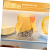 ORFOFE 3pcs Biodegradable Beeswax Food Wraps Reusable Beeswax for Fresh