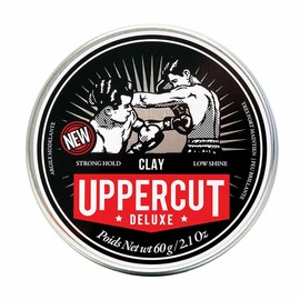 Uppercut Deluxe Clay, Strong Hold, Low Shine, 2.1 Oz.