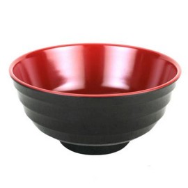 JapanBargain Red Melamine Japanese Noodle Soup Bowl 6.25in #607A-BR S-2374