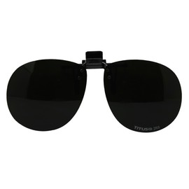 TITUS Retro Style IR Welding Safety Glasses w/Folding Side Shield or OTG Fit over Rx Glasses IR3 IR5 (Clip-On IR-5, Glasses Only)