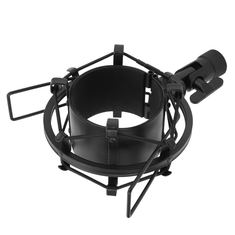 Microphone Shock Mount, Mic Clip Holder Mount for Studio Condenser
