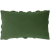KingRose Handmade 3D Floral Decorative Throw Pillow Case Solid Wool