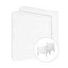 2X Jersey 100% Cotton Fitted Sheet for 160 x 80