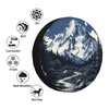 Spare Tire Cover Mountains Lake Tree Nature Landscape Wheel Covers