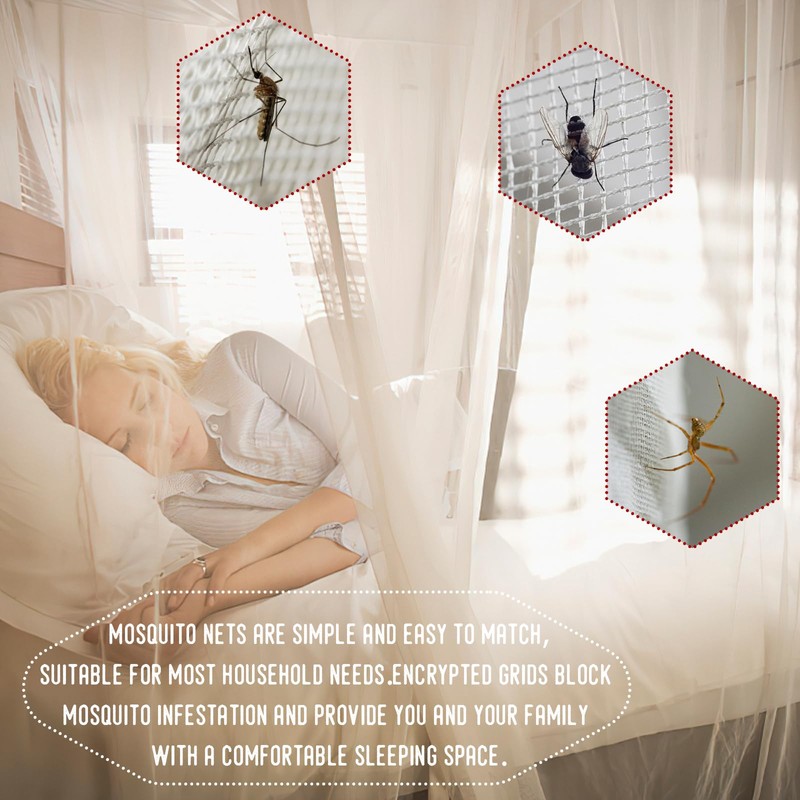 ACTOYS Mosquito Net Bed XXL, Mosquito Net Travel Outdoor, Mosquito