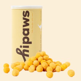 Hipaws Hipaws All Natural Quail Egg Yolk Freeze-Dried Cat Treats Toppers (100g Tube), Fresh Quail Egg Yolk Dog Treats; Freeze Dried to Protect Nutrition and Rich Protein, Easy Digestion for Cats and Dogs