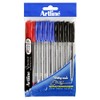 Artline, SM18210741, Smoove Ballpoint Pen, Stick, 1.0mm, Assorted, 10 Pack
