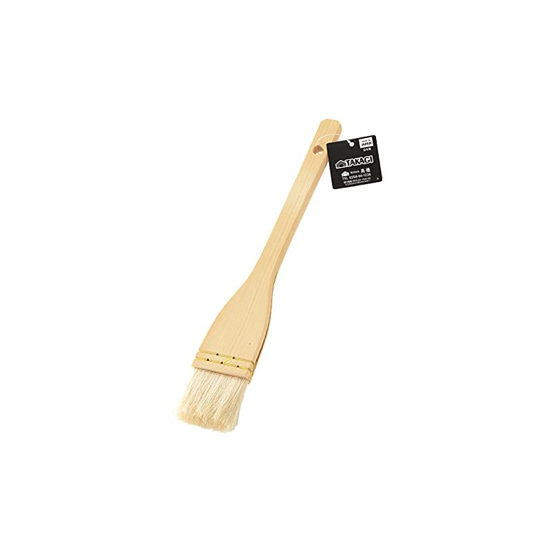 Takagi Wood Pattern Coating Brush, 1.6 inches (40 mm), Made