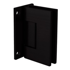 C.R. LAURENCE GEN0370RB CRL Oil Rubbed Bronze Geneva 037 Series Wall Mount Full Back Plate Standard Hinge