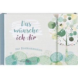 Geldgeschenk zur Erstkommunion - Das wünsche ich dir zur Erstkommunion - Geldgeschenkbuch mit Magnetverschluss & Kuvert – Geschenkidee mit Segenswünschen & Gutschein zum Ausfüllen
