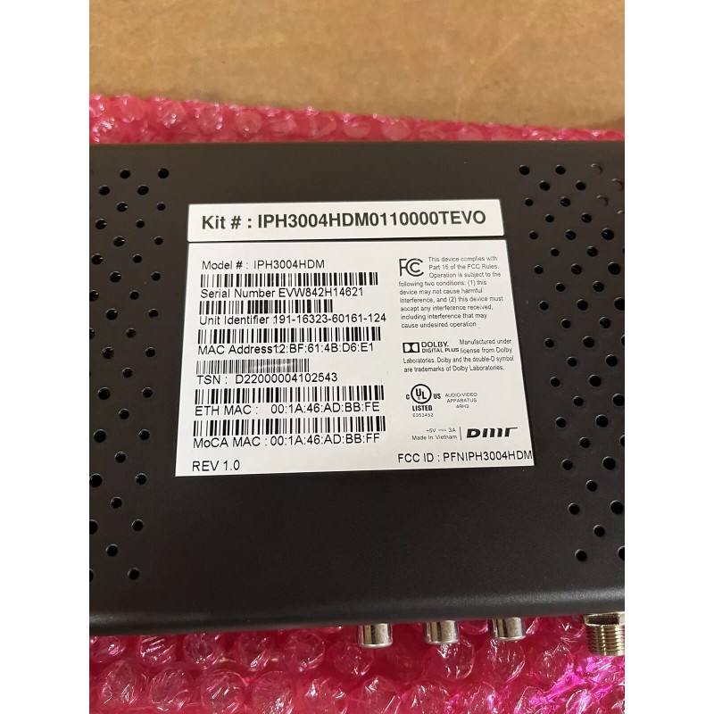 Digital Evolution Digital DMR IPH3004HDM Set top box UF5