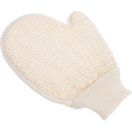 Guantes de Baño Exfoliantes de Doble Cara ERINGOGO Sisal Color Beige
