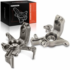 A-Premium 2 x Front Suspension Steering Knuckle with Bearing Compatible with Ford Focus 2000 2001 2002 2003 2004