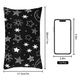 Winmany Small Pillow, 11 x 7 Inch, Mini Pillow with Removable Plush Pillow Case Rectangle for Wrist Knee Neck Lumbar Travel Small Pillow for Adults Pets