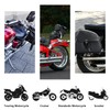 Motorcycle Saddle Bags Synthetic Leather Motorcycle Luggage Bag Waterproof Throw