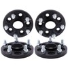 DCVAMOUS 4PC 5x108 Hubcentric Wheel Spacers 15mm with 12x1.5 Studs