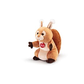 Trudi 29625 Squirrel Plush Hand Puppet, Brown, S