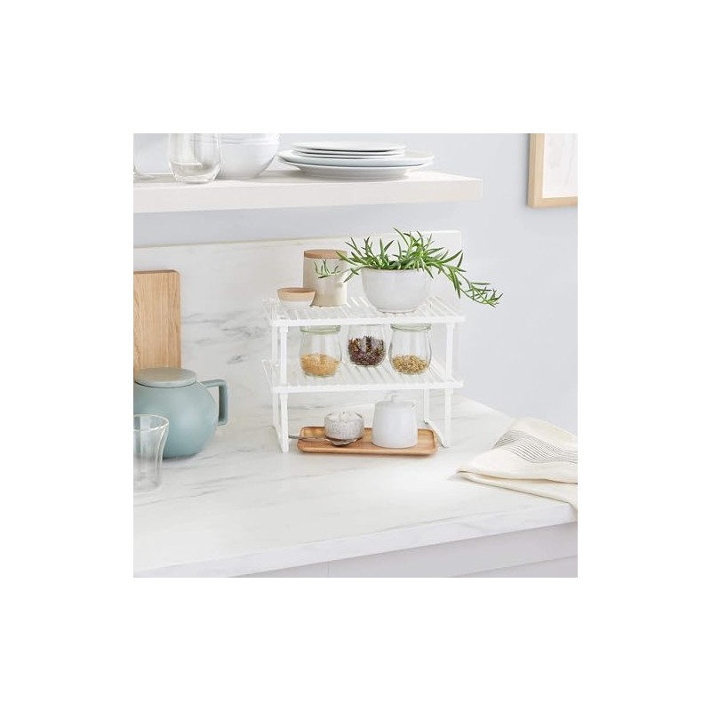 AmazonBasics, Estantes apilables de almacenamiento de cocina