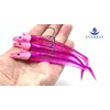 EVERBAY Soft Fishing Lures with Jig Head, Sand Eel Lure,