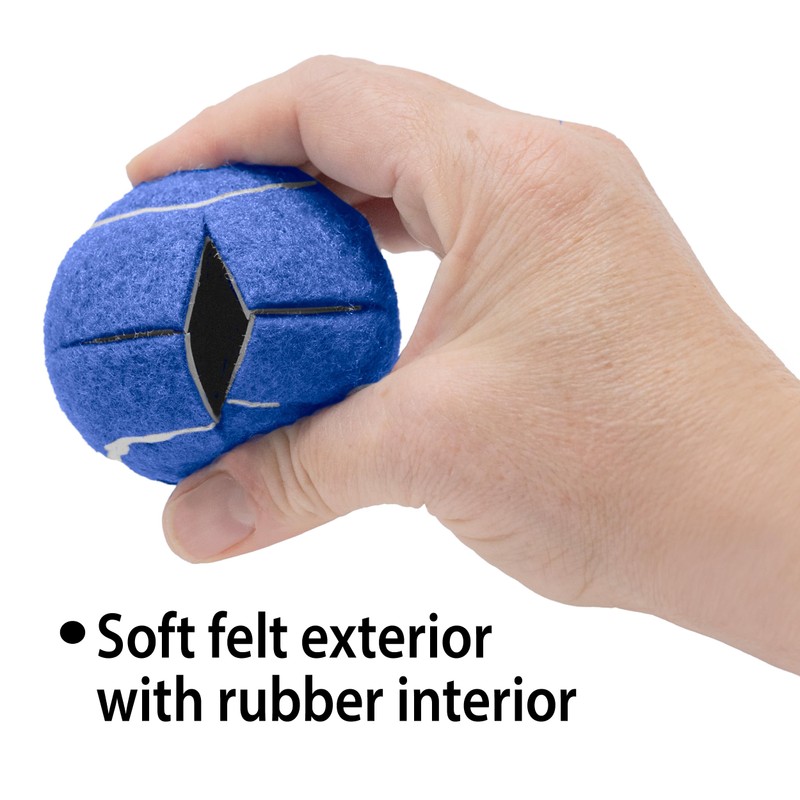 Top Glides Precut Walker Tennis Ball Glides (Dark Blue)