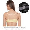 Clear Bra Straps, 4-Pairs Invisible Adjustable Shoulder Strap, Non-Slip Max