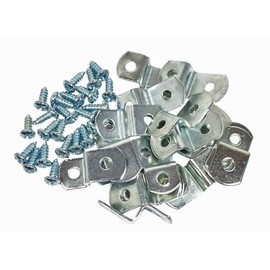 1/4" Canvas Offset Clips Extra Heavy Duty with Screws 20 Pack