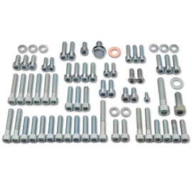 Easyboost Complete Set of Screws 59 Galvanised Steel CHC for MBK Booster Nitro Ovetto Mach-G Stunt Rocket Yamaha Bw's Slider Aerox Jog-R Neo's Aprilia SR Malaguti F10 F12 Minarelli