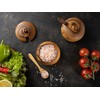 Olive Wood Salt & Sugar Bowl "Spicery" Set of 2