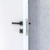 Protective Plate Door Handle, Reinforcement Plate for Doors, L-shaped, Stainless