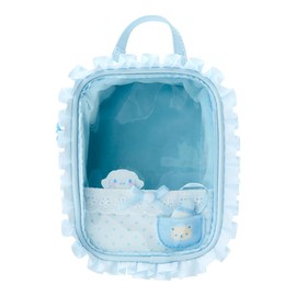 Sanrio 184683 Cinnamoroll Plush Pouch Enjoyment Idol, Baby Cinnamoroll, 6.1 x 4.7 x 3.5 inches (15.5 x 12 x 9 cm), Character
