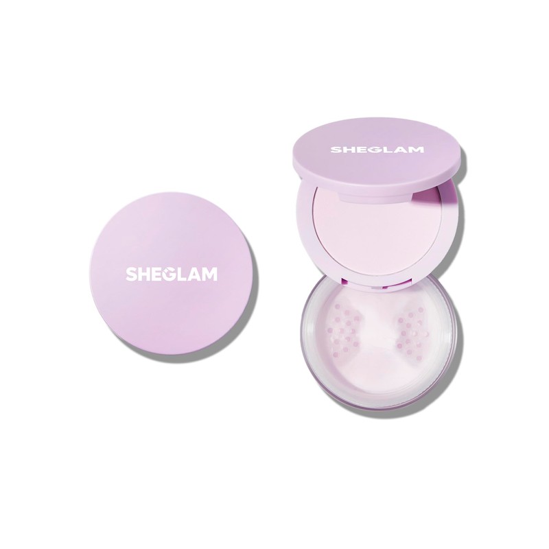 SHEGLAM Insta-ready Dúo de Polvos Fijador Para Rostro-Translucent