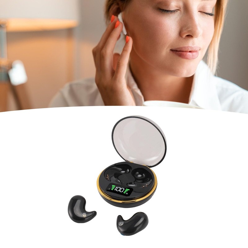 Wire Less Earbuds, HiFi Stereo Sound Bluetooth5.3 Headphones for Android