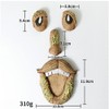 Romeeton Tree Hugger Resin Old Man Bark Ghost Face Funny