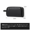 Cenvins Men's Clutch Bag, PU Leather, Box-shaped Handbag, Handbag, Cosmetic