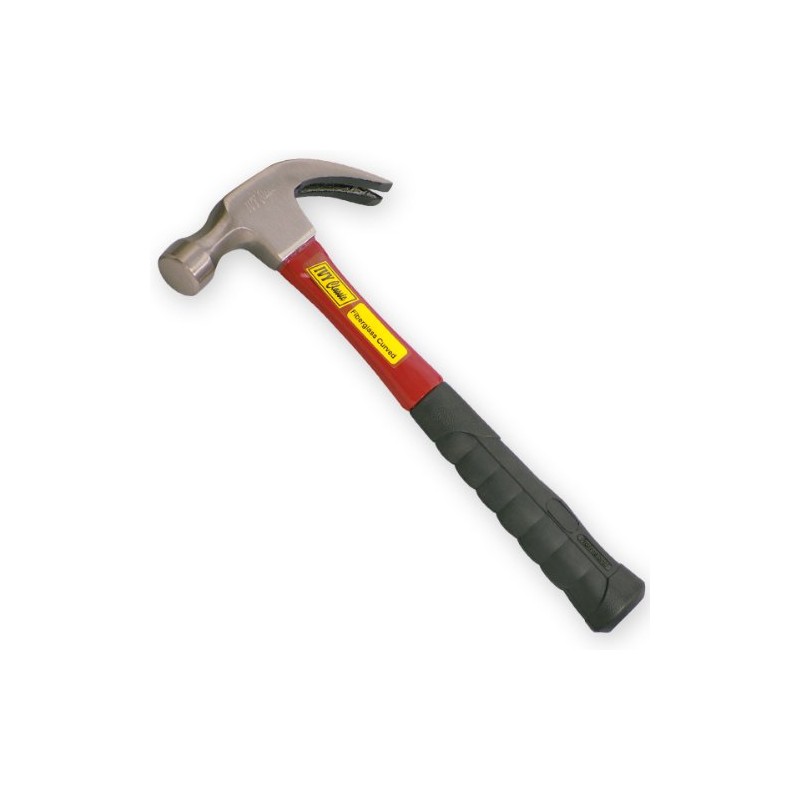 IVY Classic 15216 16 oz. Curved Claw Jacketed Fiberglass Hammer