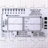 ZENWORYS 2pc ECG 7 Step Ruler,ECG 7 Step Ruler for