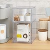 STORi Audrey Stackable Clear Bin Plastic Organizer Drawers | 2