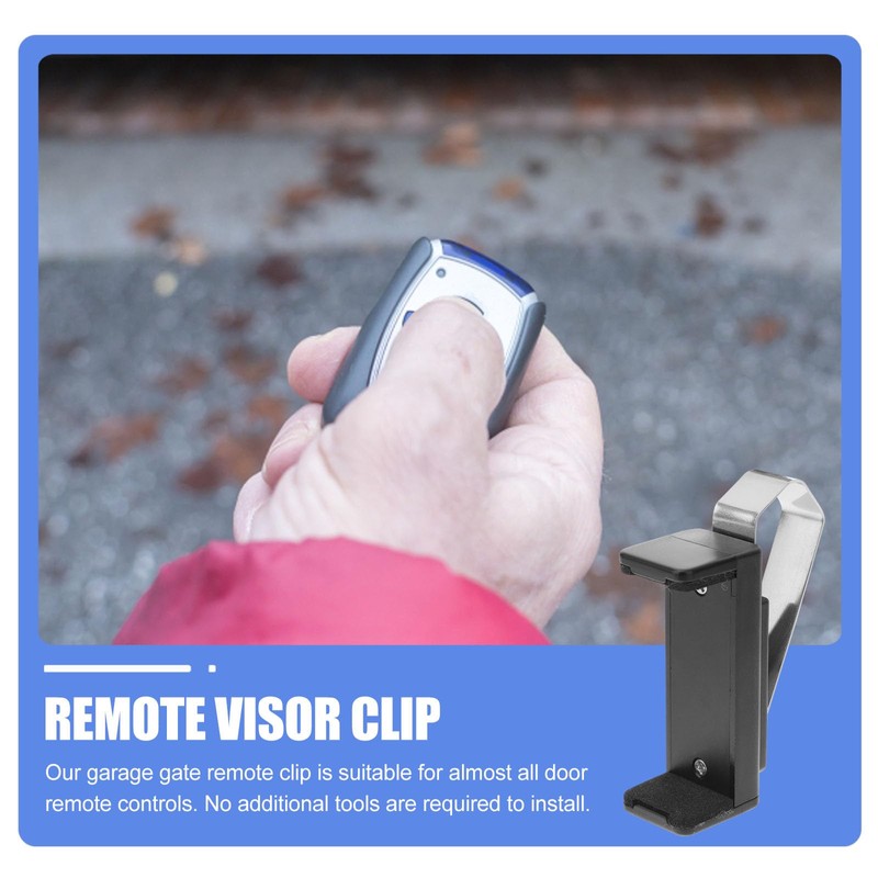 1 Piece Garage Clip, Universal Garage Remote Holder Visor Clips