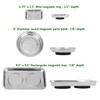 VASTOOLS Magnetic Tray Holder 3pc,for Socket Screw Nuts Bolts Metal