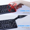 Hayousui 4.3Kpa Keyboard Vacuum Cleaner Mini：Handheld Computer Vacuum Cordless for